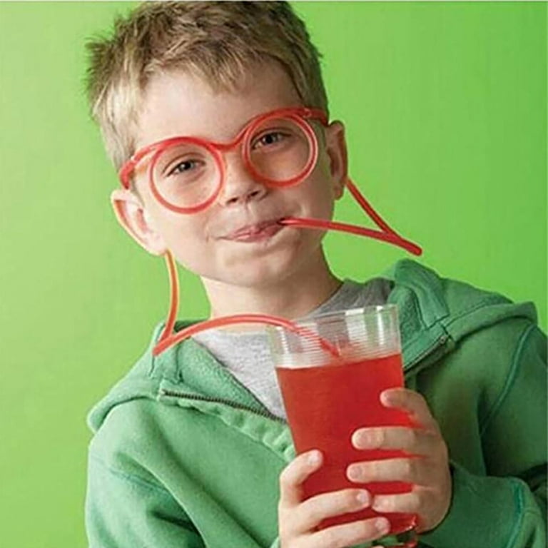Sip Eyes silly straw. I like the kid smiling and drinking Nesquik.
