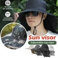 thumbnail image 2 of COCEQUC Sun Hat For Men Women with Neck Flap UPF 50+ UV Protective Fishing Hats T9I7, 2 of 5