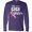 Purple, variant on Inktastic Breast Cancer Awareness My Gigi is a Fighter Long Sleeve T-Shirt