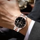 thumbnail image 1 of Reloj de cuarzo de moda para hombre, diseño calado, caja de aleación, correa de cuero, reloj de pulsera informal de negocios, reloj de aleación., 1 of 6