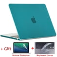 thumbnail image 1 of Étui d'Ordinateur Portable le Plus Récent pour Macbook Pro 14 M1 M2 M3 Pro 16 Étui pour Macbook Pro 13 Étuis pour Macbook Air 13 Étui Retina 13 A1502 Étui Mat Sarcelle A2159 A1706 A1989, 1 of 6