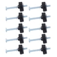 thumbnail image 4 of Kit de 10 Pcs de Boulons et Manchons en Acier Inoxydable - Boulons Filetés en T M8*100mm avec Écrous et Rondelles Assortis, Solution de Serrage Robuste pour le Travail du Bois, Fixation et Localisation de Pièces Métalliques, 4 of 6