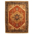 thumbnail image 2 of EORC Rust Hand Knotted Wool Traditional Serapi Rug, 12' x 18', 2 of 7