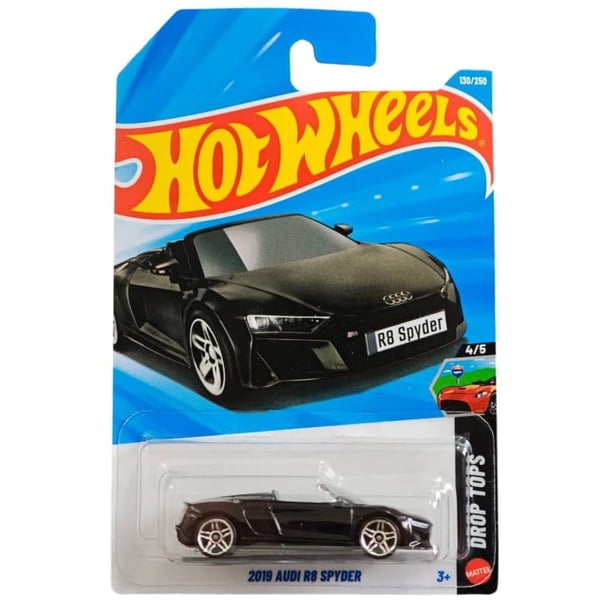 Vehículo de juguete Hot Wheels 2019 Audi R8 Spyder 1:64 Diecast