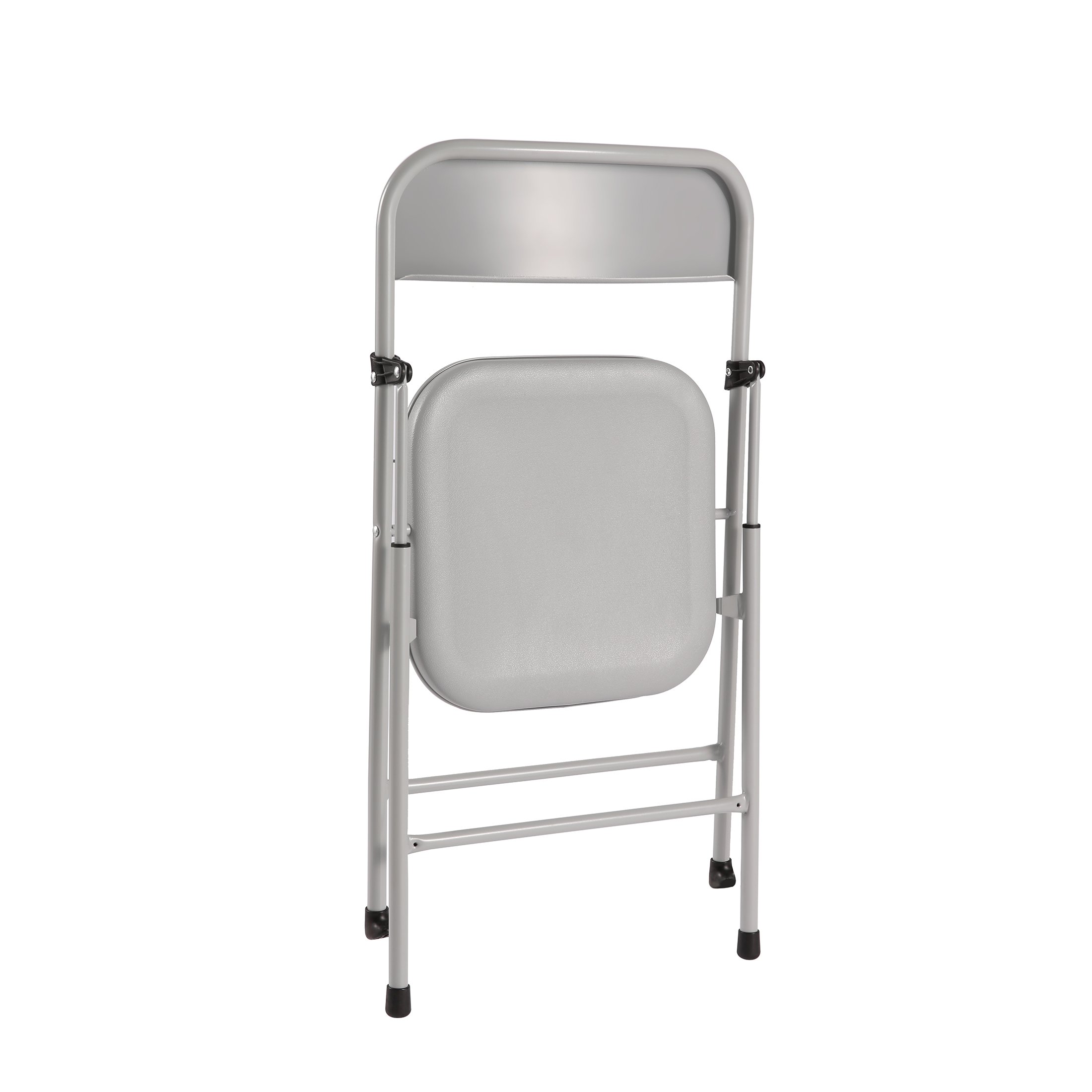 Your Zone Juvenile Resin Folding Chair in Gray for Children 2 Years & over