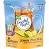 Crystal Light Natural Lemon Iced Tea 16 Pitcher Packs Makes 32 Quarts - 2 Pack