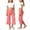 Rose Gold, variant on Girls Flared Leggings Bell Bottoms High Waist Solid Color Wide Leg Loose Casual Cropped Capris Yoga Dance Pants Rose Gold 13-14 Years