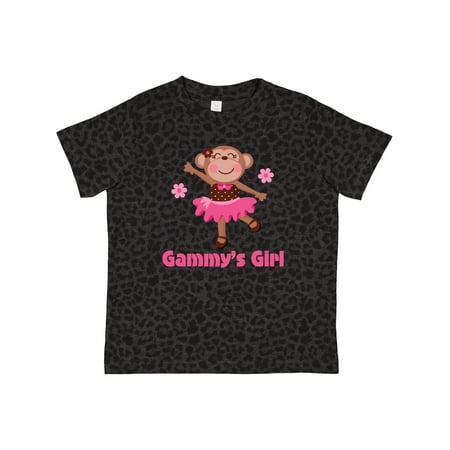 

Inktastic Gammy s Girl Monkey Gift Toddler Toddler Girl T-Shirt