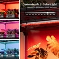 thumbnail image 6 of TOMNK 4 Tier LED Grow Light Greenhouse with Adjustable Height, 3 Color Spectrum, 27.2"W x 12.4"D x 62"H for Indoor Outdoor Plants, 6 of 8