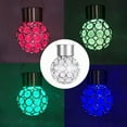 thumbnail image 7 of TRIANU Solar Lantern Glass Ball, Multicolor LED Solar Lanterns Outdoor Waterproof Patio Decor Solar Garden Lights Hanging Solar Lights Outdoor Decorative Lantern for Yard Tree, 2 Pack, 7 of 7
