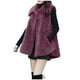 thumbnail image 2 of Chaqueta y abrigo informal de manga larga sin capucha para mujer, de invierno, con solapa, color liso, con botones y manga larga, 2 of 9
