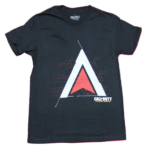 Call of Duty Advanced Warfare Mens T-Shirt  - Triangle Design Image (Small)