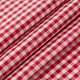 thumbnail image 4 of Mantel maxmill a cuadros, impermeable, 152 x 152 cm, rojo y blanco, 4 of 9