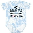 thumbnail image 3 of Inktastic Mamaw Loves Me Grandchild Girls Baby Bodysuit, 3 of 5