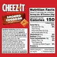 thumbnail image 2 of Cheez-It Baked Snack Crackers, Lunch Snacks, Smoked Cheddar, 12.4Oz Box (1 Box) - Pack of 2, 2 of 5