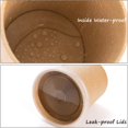 thumbnail image 4 of HLONK 80 Pack Paper Soup Containers with Lids  16 Oz Disposable Kraft Paper Food Cups  To Go Take Out Cups for Hot Cold Drinks  Microwavable Freezer Safe, 4 of 6