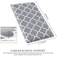 thumbnail image 3 of Cushioned Anti-Fatigue Kitchen Rug Mat ,17.3"x 28",Non Slip Waterproof , Heavy Duty PVC Ergonomic Comfort Mat for Kitchen, Floor Home, Office, Sink, Laundry, 3 of 7