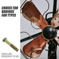 thumbnail image 6 of CTIRCHIU Ceiling Fan Parts, Galvanized Iron, Multi-Color, Easy Installation, Long-Term Durability, 10Pcs, 6 of 8