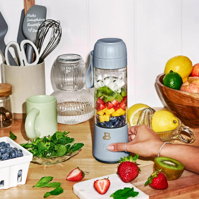 Beautiful Portable To-Go Blender 2.0, 70 W, 16 oz, Cornflower Blue
