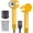 Yellow, variant on Yellow Ionic High Speed Hair Dryer, 110000 RPM Brushless Motor, 500M Negative Ions, Low Noise Lightweight Blow Dryer with Thermo-Control & Magnetic Nozzle
