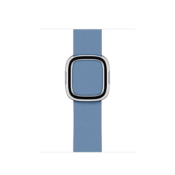 Apple Watch (40mm) Modern Leather Strap Cornflower - Large