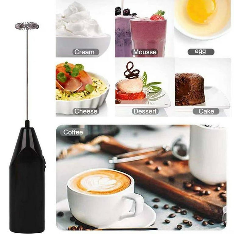 1pc Battery-operated Electric Coffee Stirrer, Handheld Mini Mixer, Milk  Frother & Egg Beater Tool (battery Excluded)