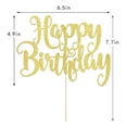 thumbnail image 2 of Cake Topper FmiyunEea Decoración Feliz Cumpleaños con Brillo Dorado, 2 of 7