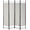 Cream, variant on 4 Panel Room Divider and Folding Portable Partition Screen, 6FT Wall Divider Screen for Dorm Bedroom Office, Cream