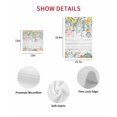 thumbnail image 7 of Easter Kitchen Dish Towels for Drying Dishes Set of 3, Spring Eggs Eucalyptus Leaves Wooden Grain Waffle Weave Microfiber Hand Tea Bathroom Towels Quick Dry & Absorbent Towel 12x12, 7 of 7