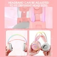 thumbnail image 3 of Headset,Compatible With Headset With Noise Pc Switch Headset Stereo - 3.5mm Audio Tablet Xbox One Pc With Mic Xbox Headset And Play Switch - Switch Play Breathable 50mm Over Ear With, 3 of 5