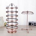 thumbnail image 5 of Jewelry Tree Rotating Ring Display Holder Organizer Necklace Stand Rack, 5 of 9
