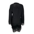 thumbnail image 2 of Winter Kate Fringe Detailed Cardigan Small Black, 2 of 2