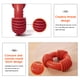 thumbnail image 3 of Methold Juguete de goma para masticar mascotas resistente al desgarro Color sólido inodoro limpieza de Universal entrenamiento hogar mordedor Suministros para perros Rojo Methold PT004553-01, 3 of 6
