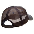 thumbnail image 4 of Turkey Is Served Embroidered Frayed Mesh Cap - Brown OSFM, 4 of 5