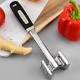 thumbnail image 4 of Teissuly Kitchen Household Lvhe Beef Hammer Steak Hammer Pork Steak Chicken Steak Tenderizer Hammer Double-sided Loose Meat Minced Meat Artifacts, 4 of 6