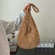 thumbnail image 3 of Vagabundo Tejido A Mano Mujer Bolso Hombro (caqui), 3 of 9