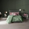 thumbnail image 5 of Ultra-Soft Full/Queen Size Sherpa Blanket, Cozy and Warm Double-Sided Grey and Sage Green Plush Blanket, Jade, 79" x 88", Machine Washable, 5 of 8