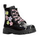 thumbnail image 2 of Bota Vavito Niña Negro Flores Cintas Infantil T18-22 negro 18, 2 of 9