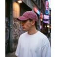 thumbnail image 5 of Vintage Distressed Washed Cotton Dad Hat for Men & Women - Adjustable Ripped Baseball Cap, Packable Soft Top Sun Hat for Outdoor, Casual, Travel Wine, 5 of 7