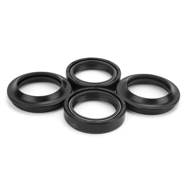 4 Uds sello de aceite amortiguador de horquilla delantera cubierta de polvo de goma apta para Yamaha 39x52x11mm Jadeshay A