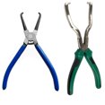thumbnail image 2 of Professional Gasoline Pipe Joint Pliers Filter Caliper Oil Tubing Connector Disassembly Tools Quick Removal Pliers Clamp Repair (green), 2 of 6