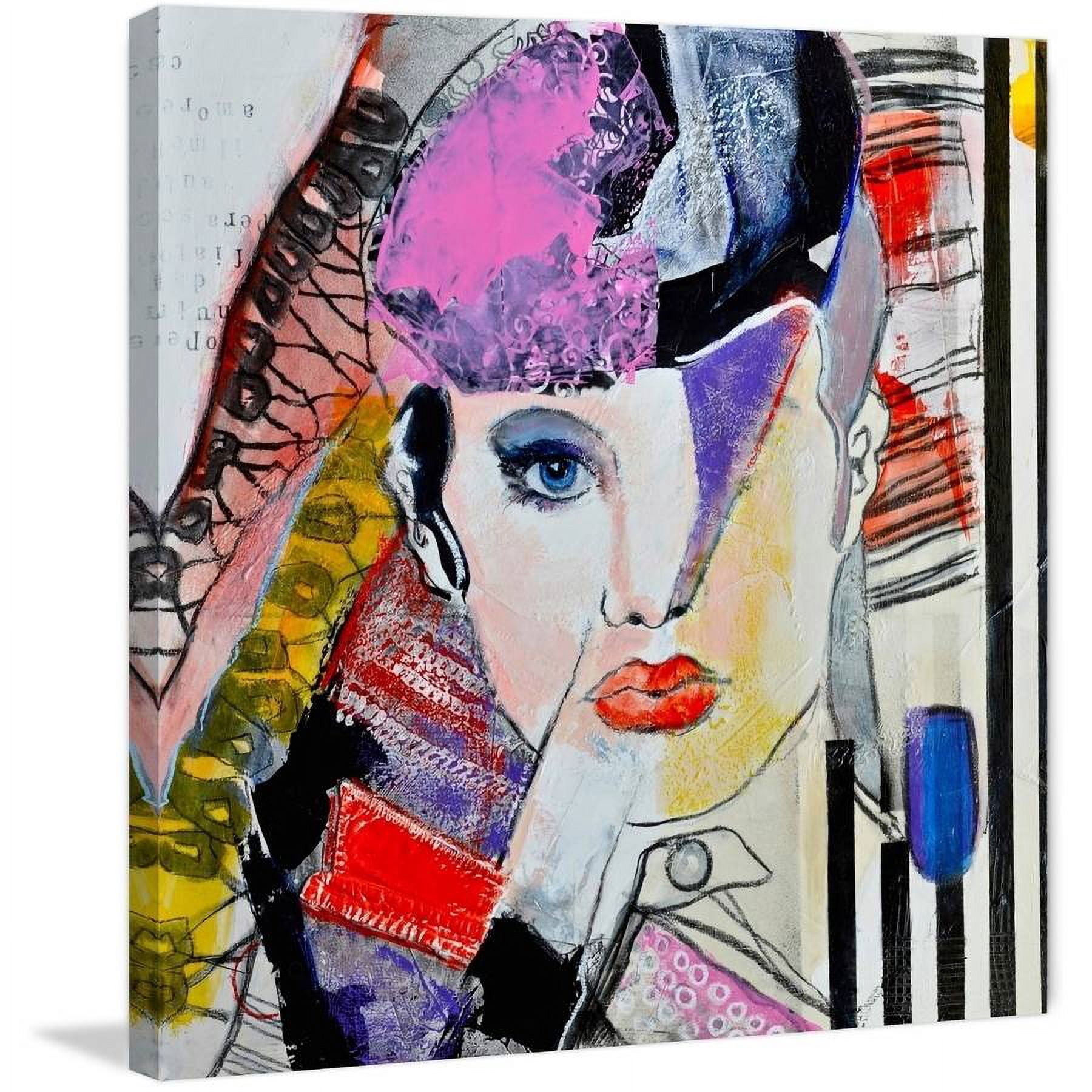 Upside down Inside Out II Painting Print on Wrapped Canvas