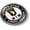 Metal Bezel, variant on BestLicensePlateFrames Afghanistan Combat Veteran U.S. Army 3D Domed Car Emblem Badge Sticker, Flexible Design