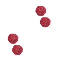 thumbnail image 3 of Billuyoard 10 bolas decorativas únicas para cambios de imagen elegantes del hogar bolas decorativas decoración de ratán rojo Rojo 2Conjunto, 3 of 6