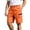 Orange, variant on Cargo Bermuda Shorts Men Loose Fit Mens Cargo Shorts Multi Pocket Summer Fishing Hiking Shorts