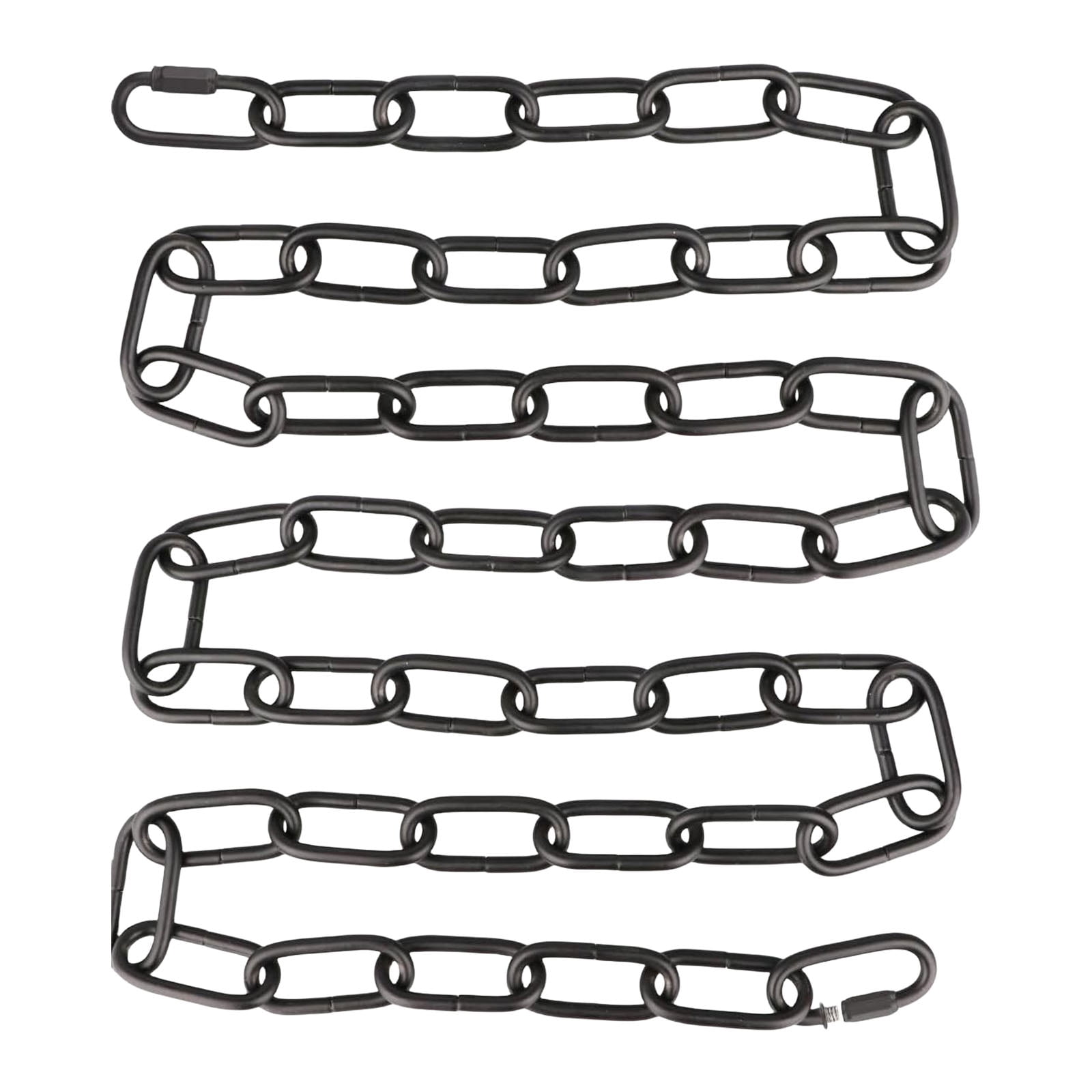 6 Feet Lighting Chain with Connection Locks Metal Pendant Chandelier Chain for Light Fixture, Swag Lamp