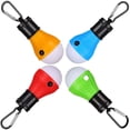 thumbnail image 1 of Linterna de camping, 4 bombillas LED portátiles, lámpara de camping LED, linterna de camping a batería, 3 modos de lámpara, linternas de emergencia nocturnas impermeables, para camping, senderismo,, 1 of 5