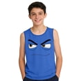 thumbnail image 3 of CYRBOKO Boys Tank Tops, Casual Sleeveless Funny Comfy Kids Summer Tops Blue Size 14 T, 3 of 4