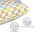 thumbnail image 5 of Salouo Colorful Rubber Duck Pattern Pillow Cases,1PC Pillow Covers with Envelope Closure Decorative Pillow Case for Bed Couch,Pillows Not Included-20"x30", 5 of 6