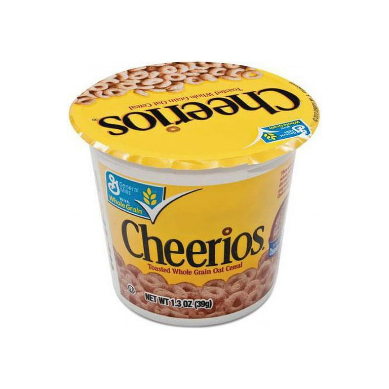 Cheerios Breakfast Cereal, Single-Serve 1.3 oz Cup, 6/Pack Cheerios Breakfast Cereal, Single-Serve 1.3 oz Cup, 6/Pack